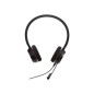 Jabra Evolve 20 MS stereo Kablet Høretelefoner Sort